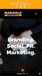 Mobile Screenshot of marigoldpr.com
